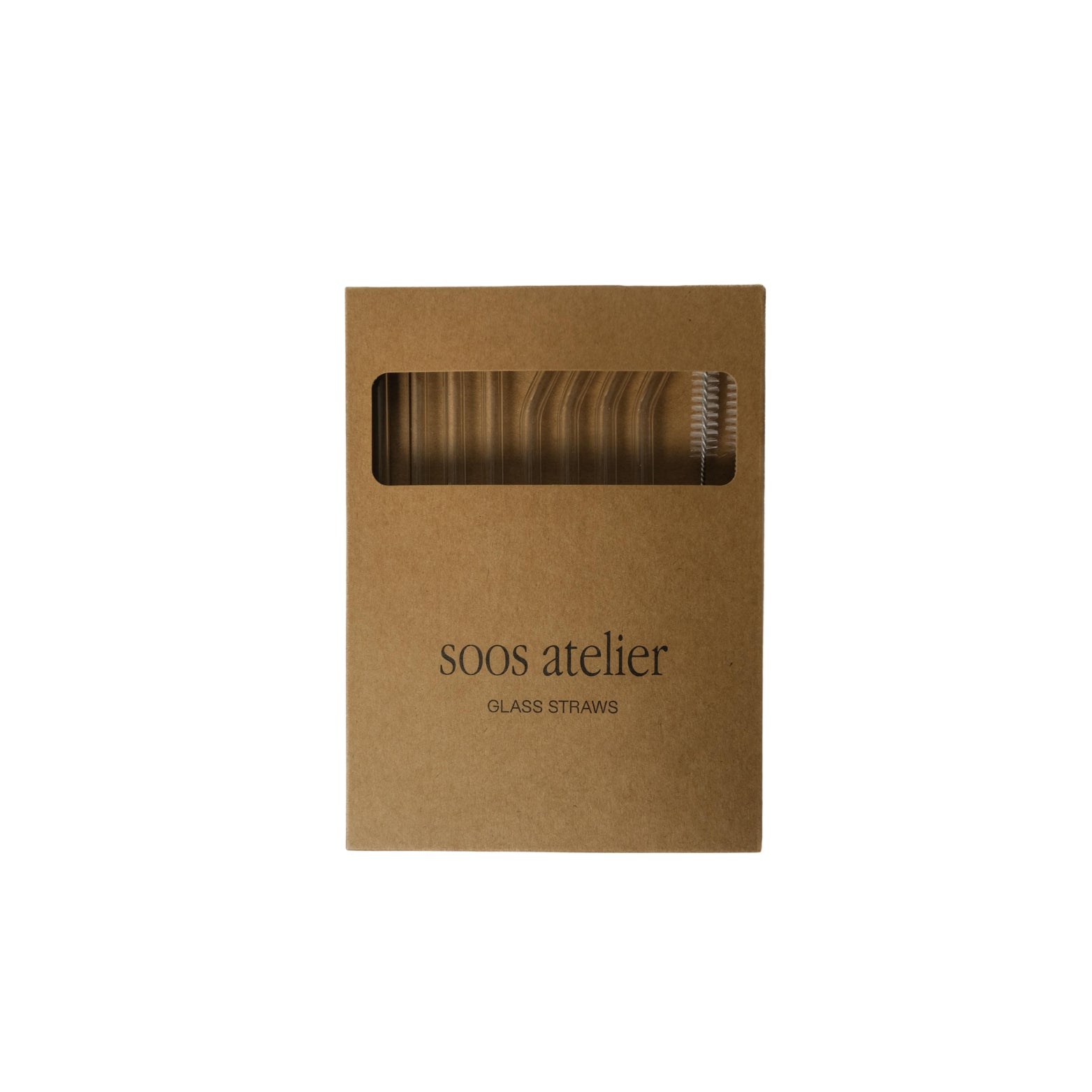 Glass Straws (set of 8)