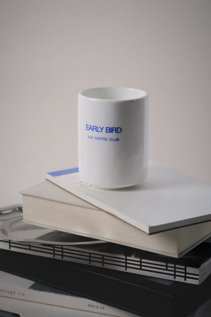 Early bird mug - Set of 4