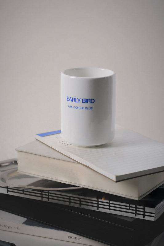 Early bird mug - Set of 4