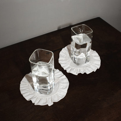Rhea Coaster set Off White
