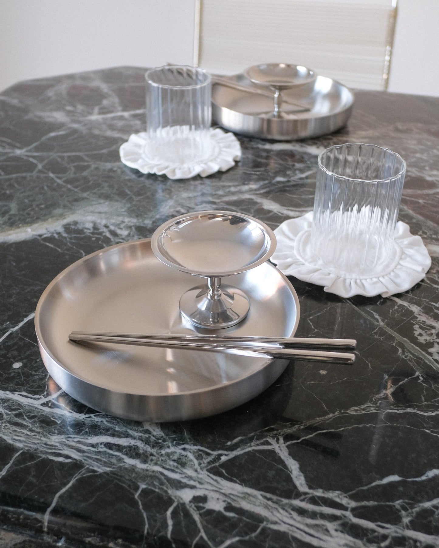 Rhea Coaster set Off White
