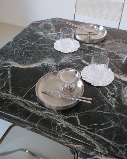 Rhea Coaster set Off White